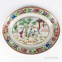 Export Rose Mandarin Platter